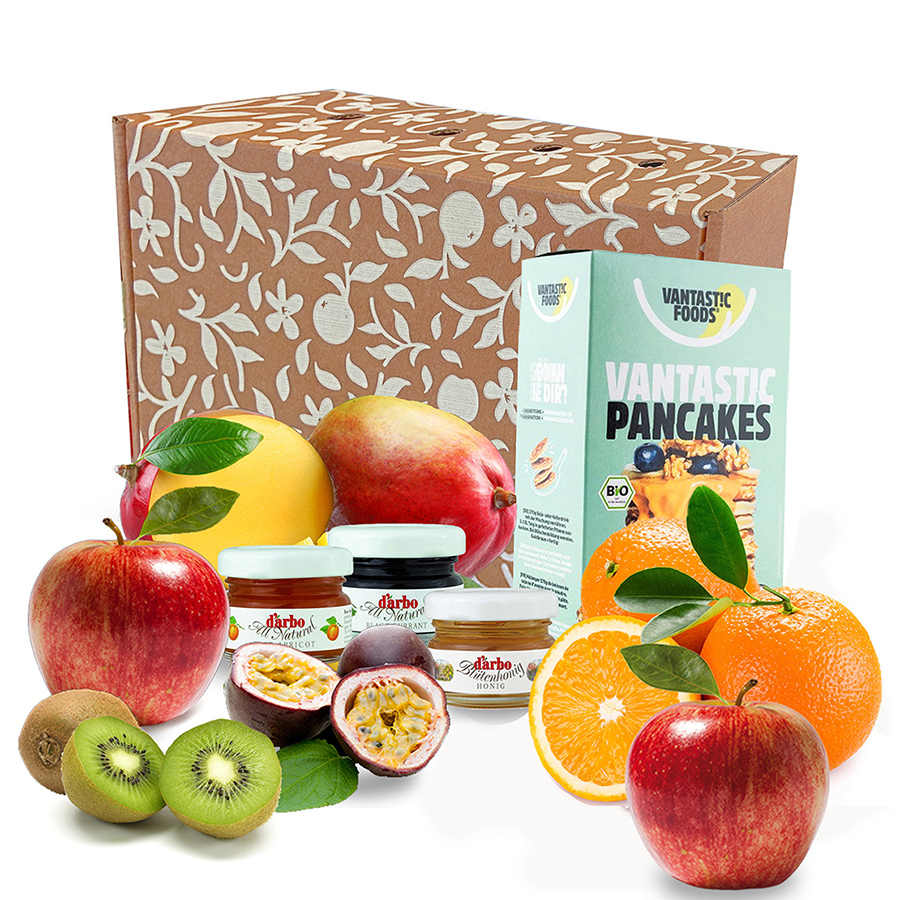 Pancakes Frühstücksbox Pancakes Frühstücksbox